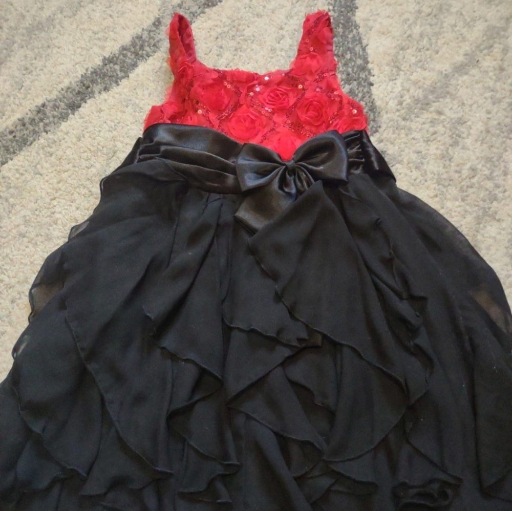 Girl's Holiday Christmas Dress